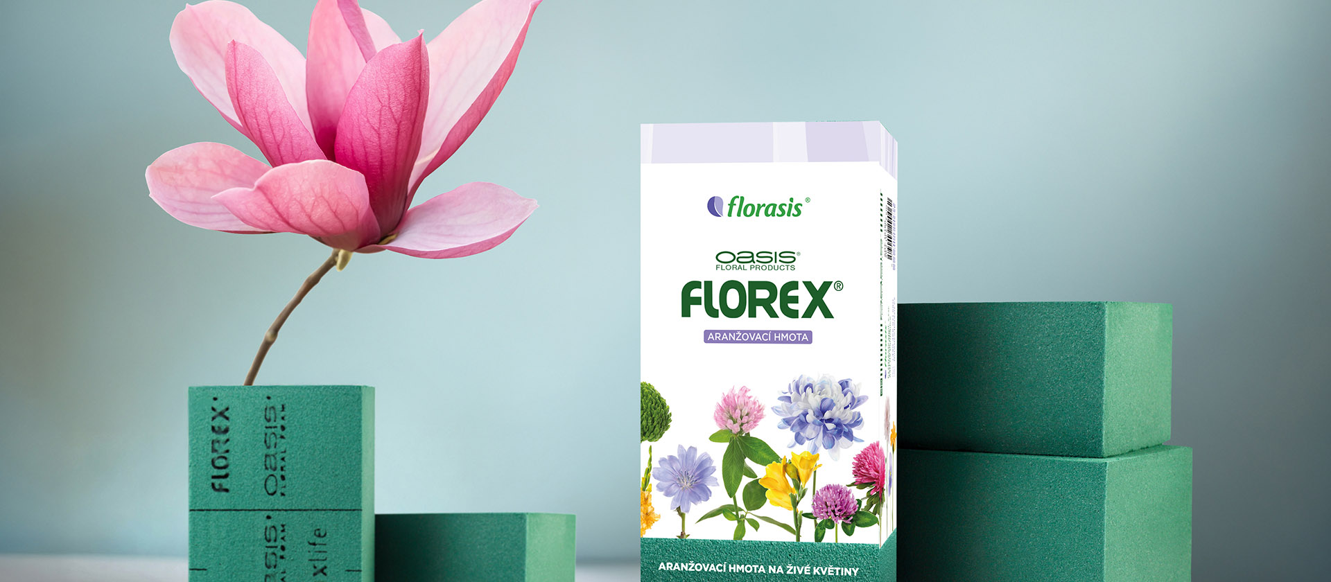 Redesign obalů aranžovací hmoty